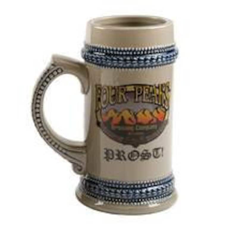 Personalized Grey German Beer Stein Etsy