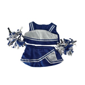 Personalized Cheerleader Outfit for stuffed animal or doll 16 in.