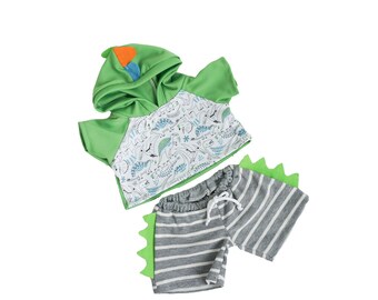 Personalized Dino Doll/Plush Hoodie pant set