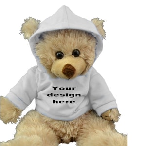 White Teddy Hoodie (Bear sold separately)