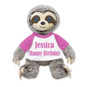 Personalized Plush Pet with Baseball Shirt
