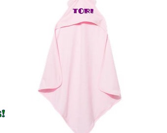 Personalized Terry Cloth Hooded Towel