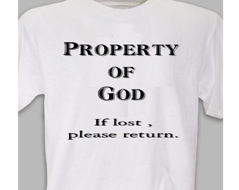 Property of God Tee Shirt