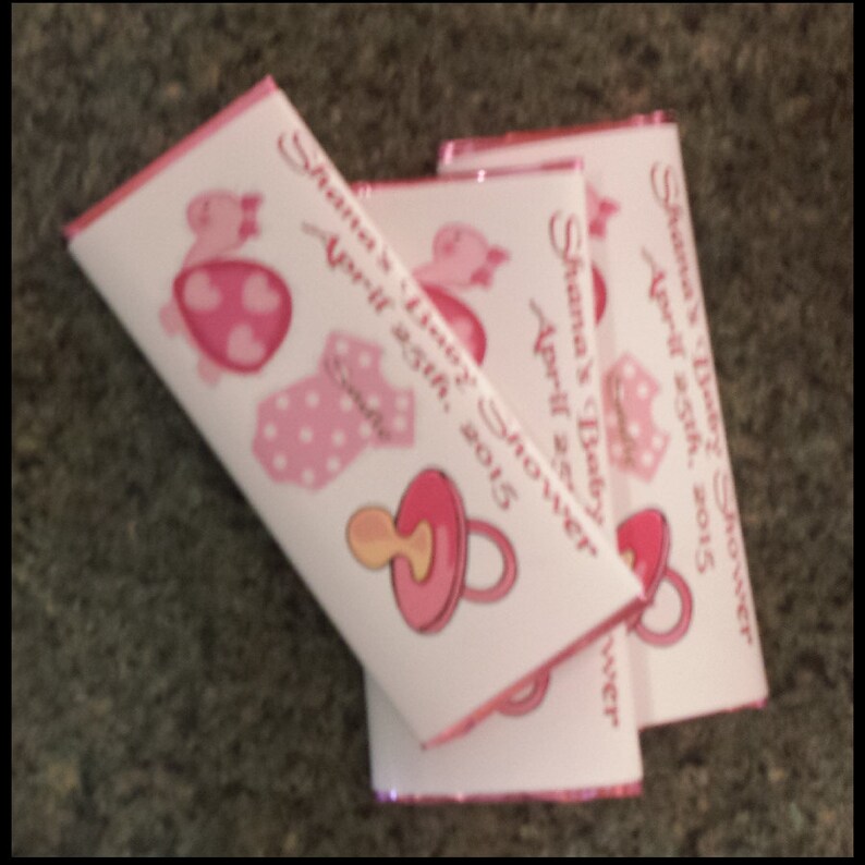 Personalized Printed Candy Bar Wrapper With Foil | Etsy