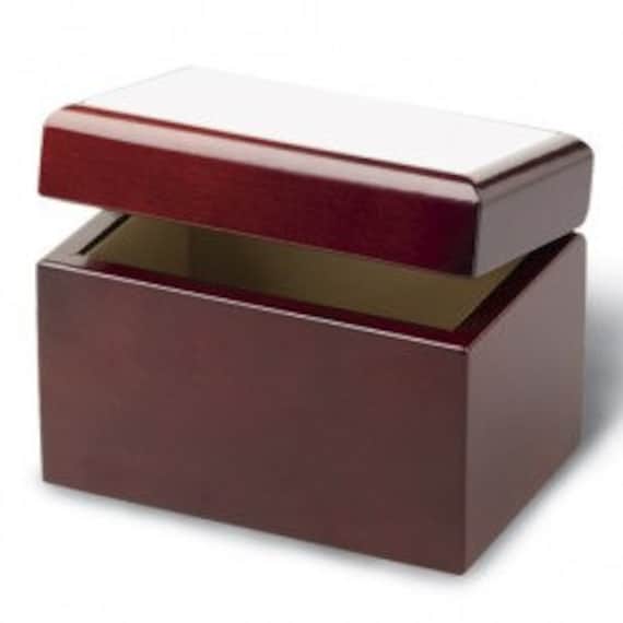 Personalized Recipe or card box
