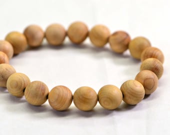 Sandalwood Bracelet 10mm: Natural Aroma, Energy Amulet
