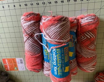 Russets Ombre Acrylic Yarn: 4 Ply Sport Weight, 130 Yards