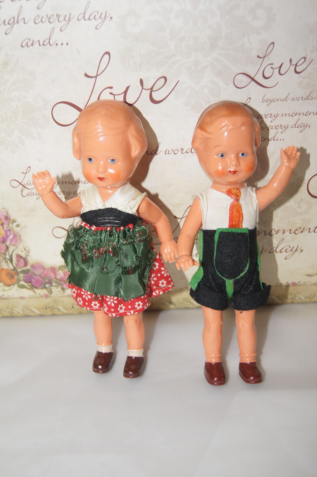 【1950s vintage】Alberto Lena Boy doll 1 1950's Block 12