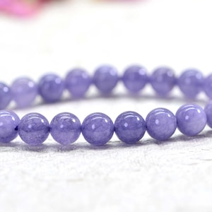 Tanzanite Boho Jewelry Birthstone Bracelet Gemstone Bracelet Crystal Bracelet Bohemian Jewelry Mala Bracelet for Women