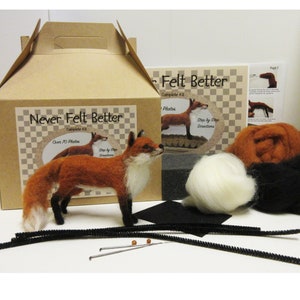 Rotfuchs Nadelfilz Set