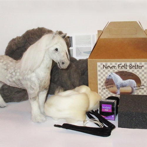 Needle Felting Horse Custom Made Horse Portrait Replica Etsy