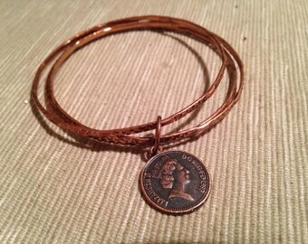 Lucky Penny Bangle