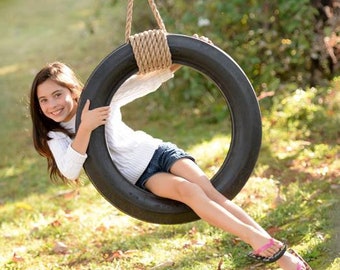 Handmade Tire swing