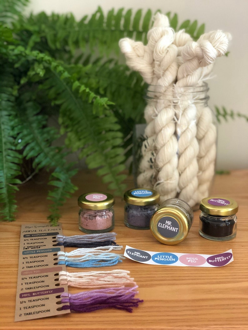 ANIMAL TEA PARTY  Dye it Yourself Kit image 3