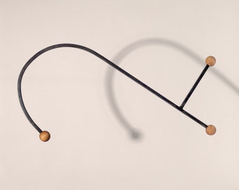 Wood & Steel Back Massage Tool for muscle relief - shoulders, neck, back