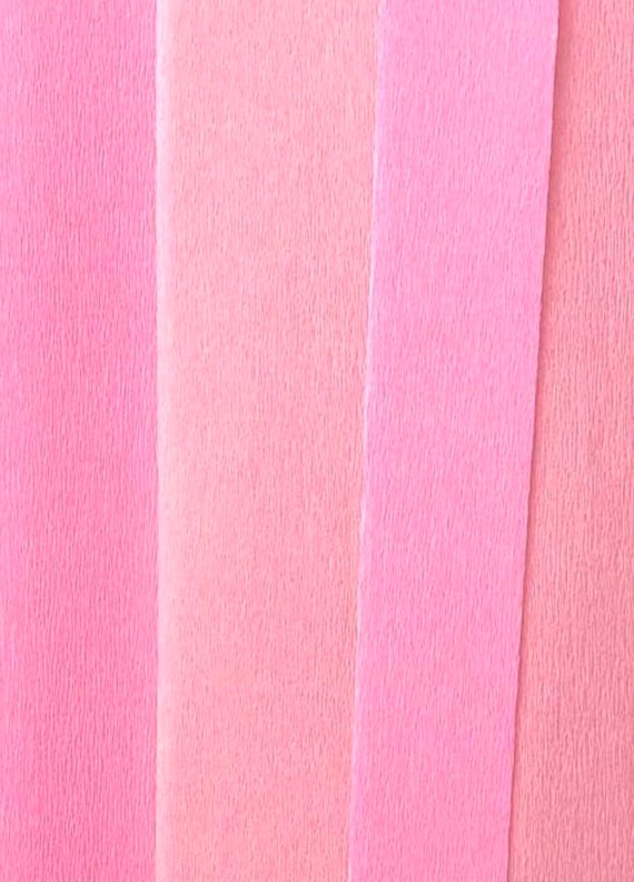 Crepe Paper - Double Sided Pink and Light Purple