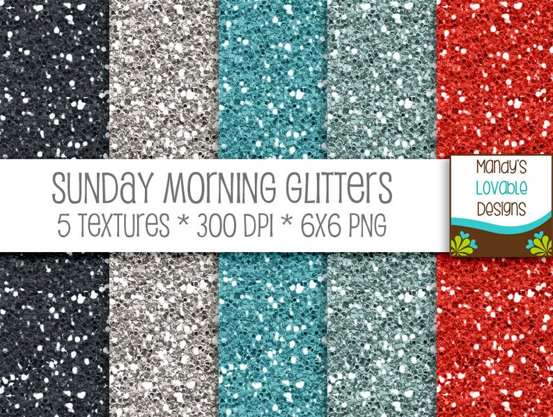 SALE High Resolution Glitter Textures Digital Scrapbooking Etsy