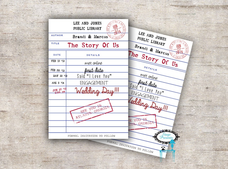 personalized library card save the date book the date library card invite theme wedding wedding invitation library wedding library card save the date