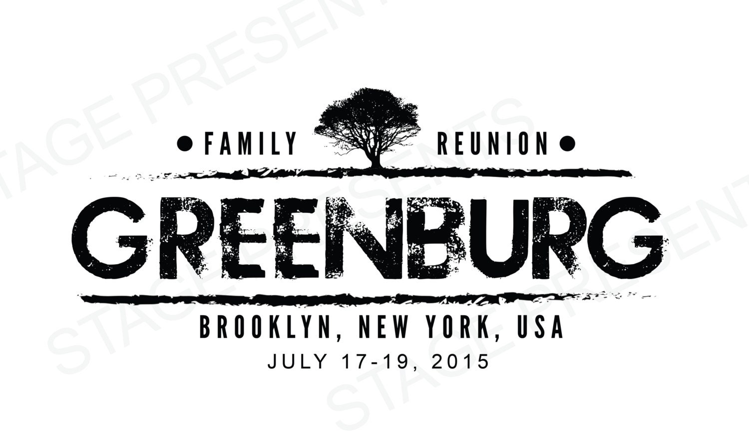 Download Custom Family Reunion Logo Personal Use Family Reunion | Etsy
