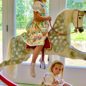 Taylor Mouse Dress. Beatrix Potter and 'Beth Albert' ... Designer Fabric Pinafores