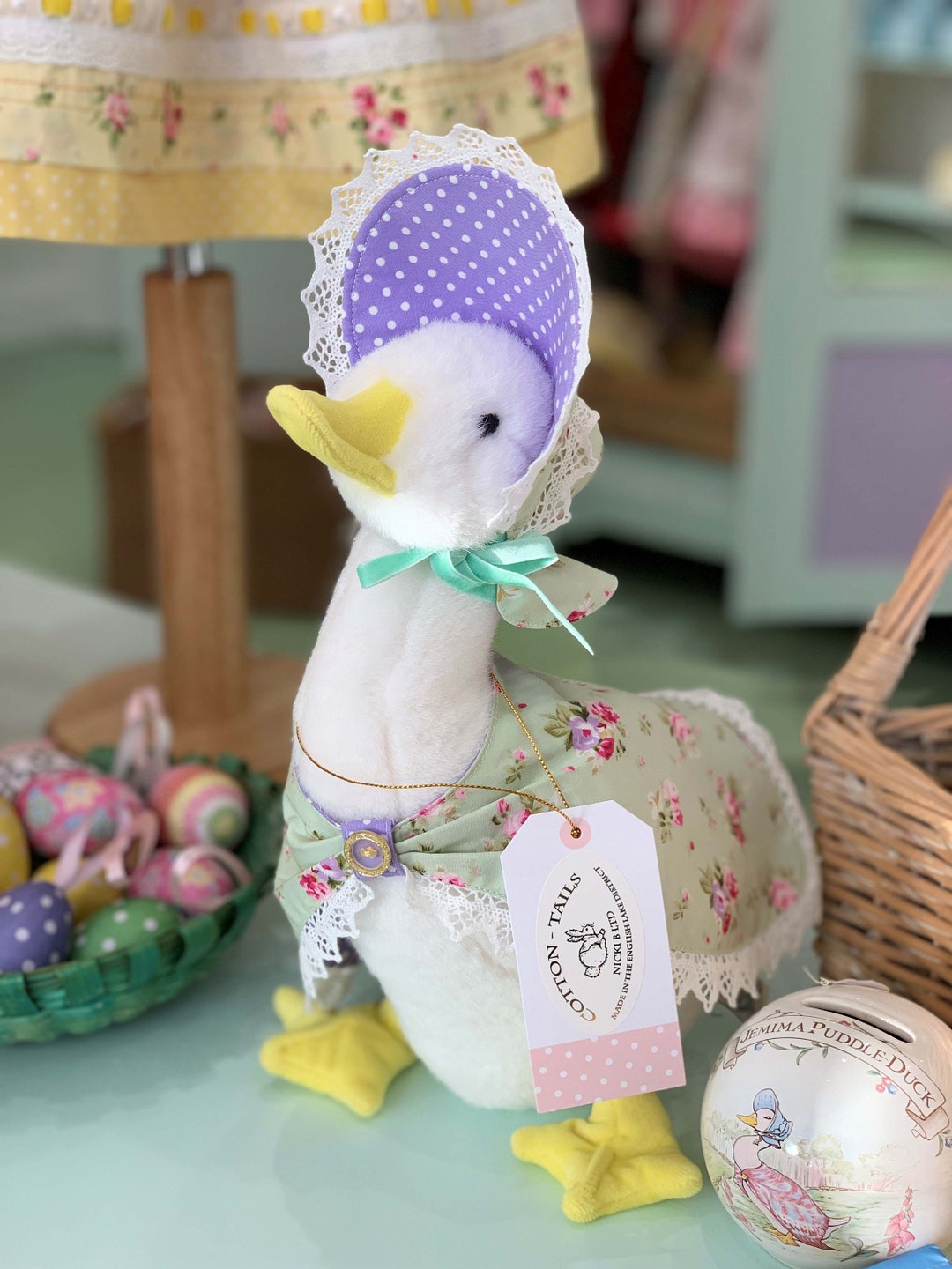 Jemima's Sister 'ameliah Puddleduck' in New Bonnet & Shawl ... Nursery ...