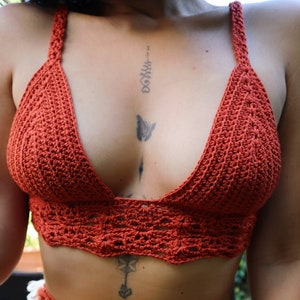 Crochet Written Pattern/Crochet Bikini top/Crochet Swimwear/Crochet Lingerie/Crochet Summer wear/Crochet Fashion/Crochet Goddess bikini