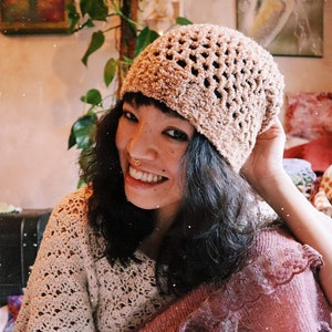 CROCHET WRITTEN PATTERN/Easy Beanie hat/Crochet hat/Crochet beanie pattern/Easy Crochet hat pattern