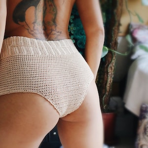 Crochet WRITTEN Pattern/crochet Short Pants/crochet Lingerie/crochet  Underwear/crochet High-waist Bottom/crochet Shorts/crochet Bathing Suit 