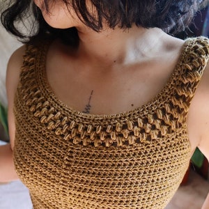 CROCHET PATTERN/Yoga Crochet Top/Crochet Hater top/Best Fitting halter top/Crochet Summer top written pattern/Boho Crochet Summer top