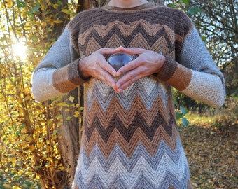 Crochet Pullover WRITTEN PATTERN//Crochet Sweater for men//Men Crochet Sweater//Unisex Crochet Pullover//Crochet Autumn & Winter Sweater