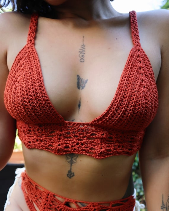 Crochet Written Pattern/Crochet Bikini top/Crochet Swimwear/Crochet Lingerie/Crochet Summer wear/Crochet Fashion/Crochet Goddess bikini