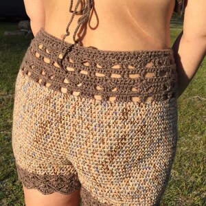 Crochet Thai Yoga Pants/Shorts WRITTEN PATTERN/Crochet Pants/Crochet Shorts/Crochet Lace shorts/Crochet Yoga Pants/Crochet DIY image 8