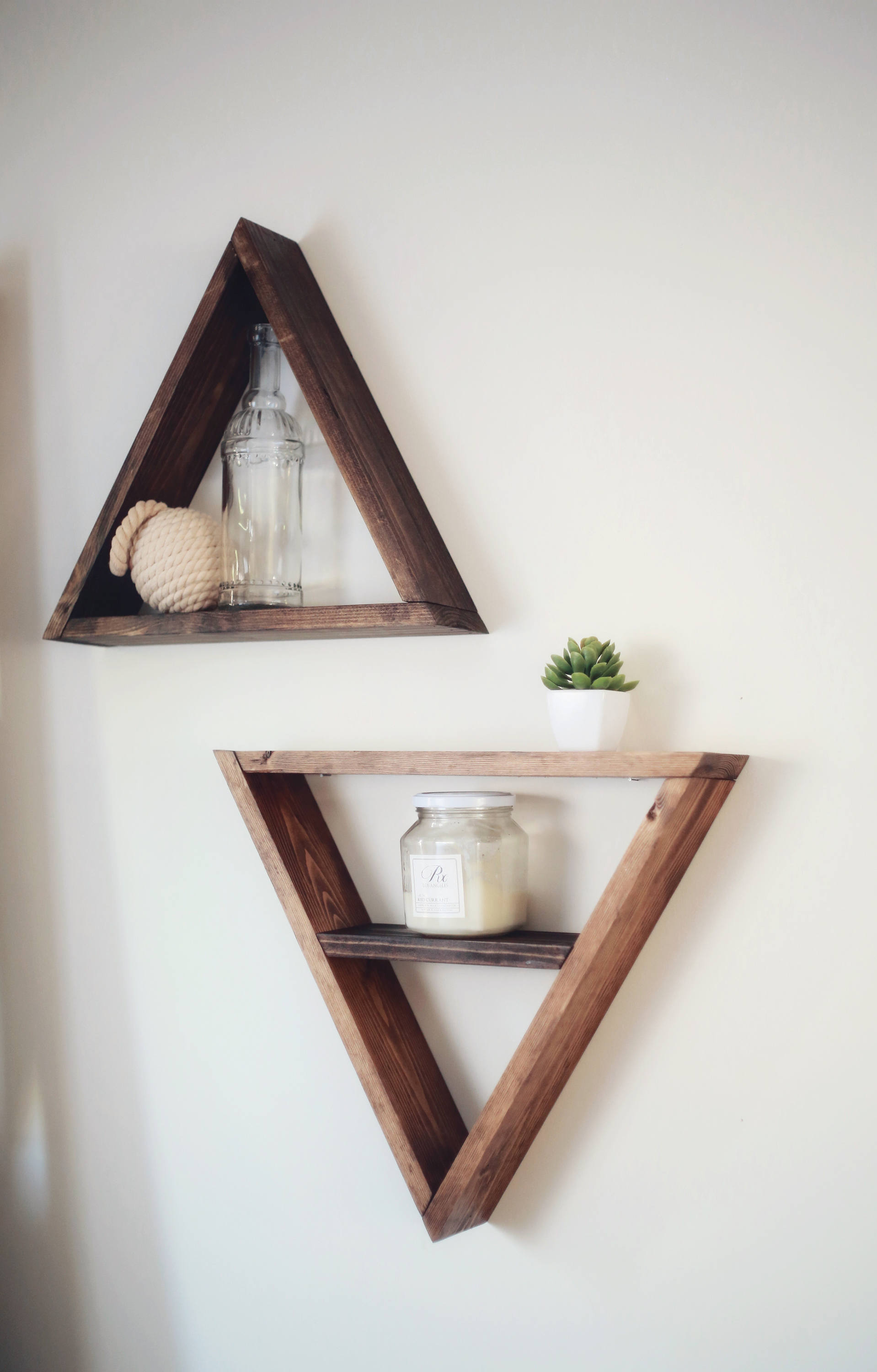 Triangle Shelves 2 Etsy