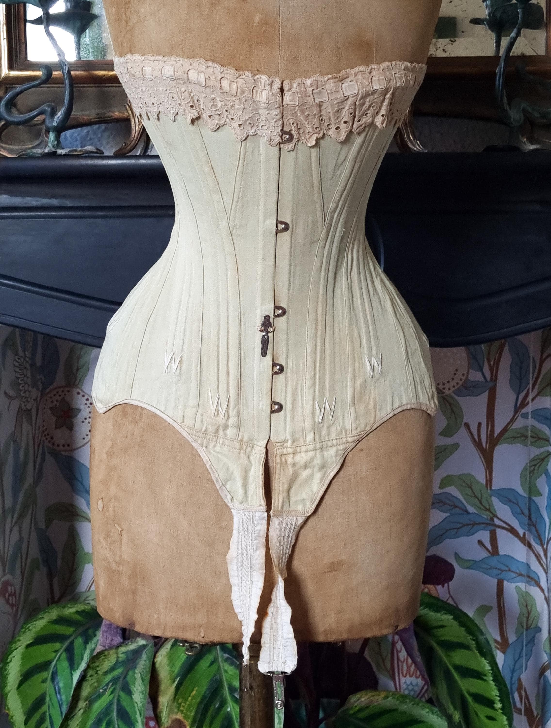 Wasp Waist Corset Etsy