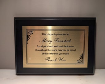 Economy Wall Plaque 5x7  - School Plaque, Coach/Teacher Appreciation, Motivational, Sports, Kid's Theme Awards