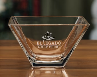 Quadro Bowl - Unique Shape - Personalized Gift Bowl Engraved