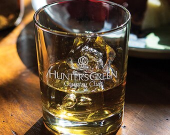 Tavern Whiskey Tumbler - Set of 2 - Engraving Included