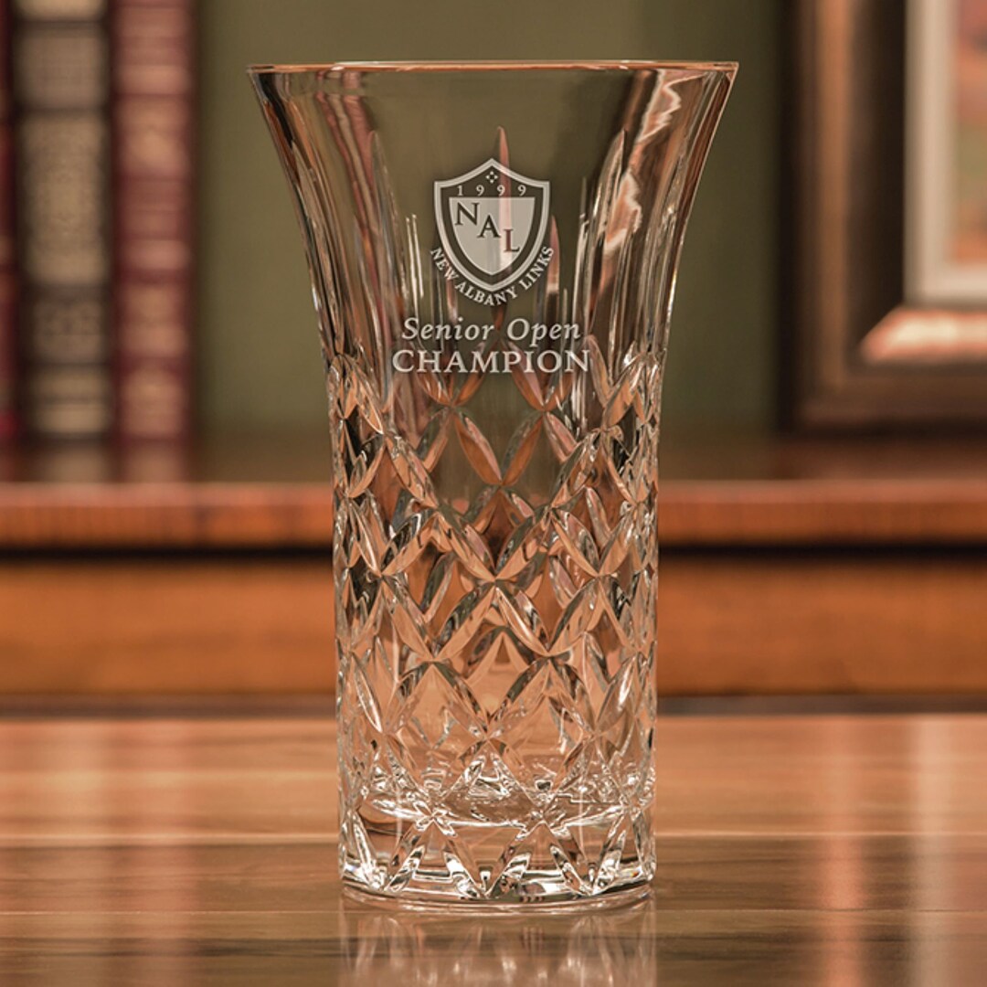 Lead Crystal Vase - 10