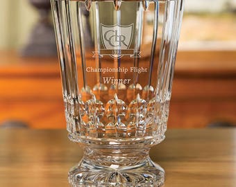 Highlander Trophy Cup - Lead Crystal - Personalized Gift Engraved