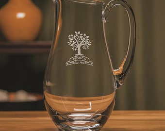 Classic Pitcher - Classic Shape and Style - Personalized Gift Engraved