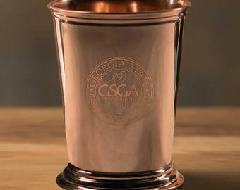 Julep Cup Copper Derby Party Personalized Gift Engraved