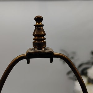 Vintage Table Lamp Includes Harp and Finial NO SHADE image 7
