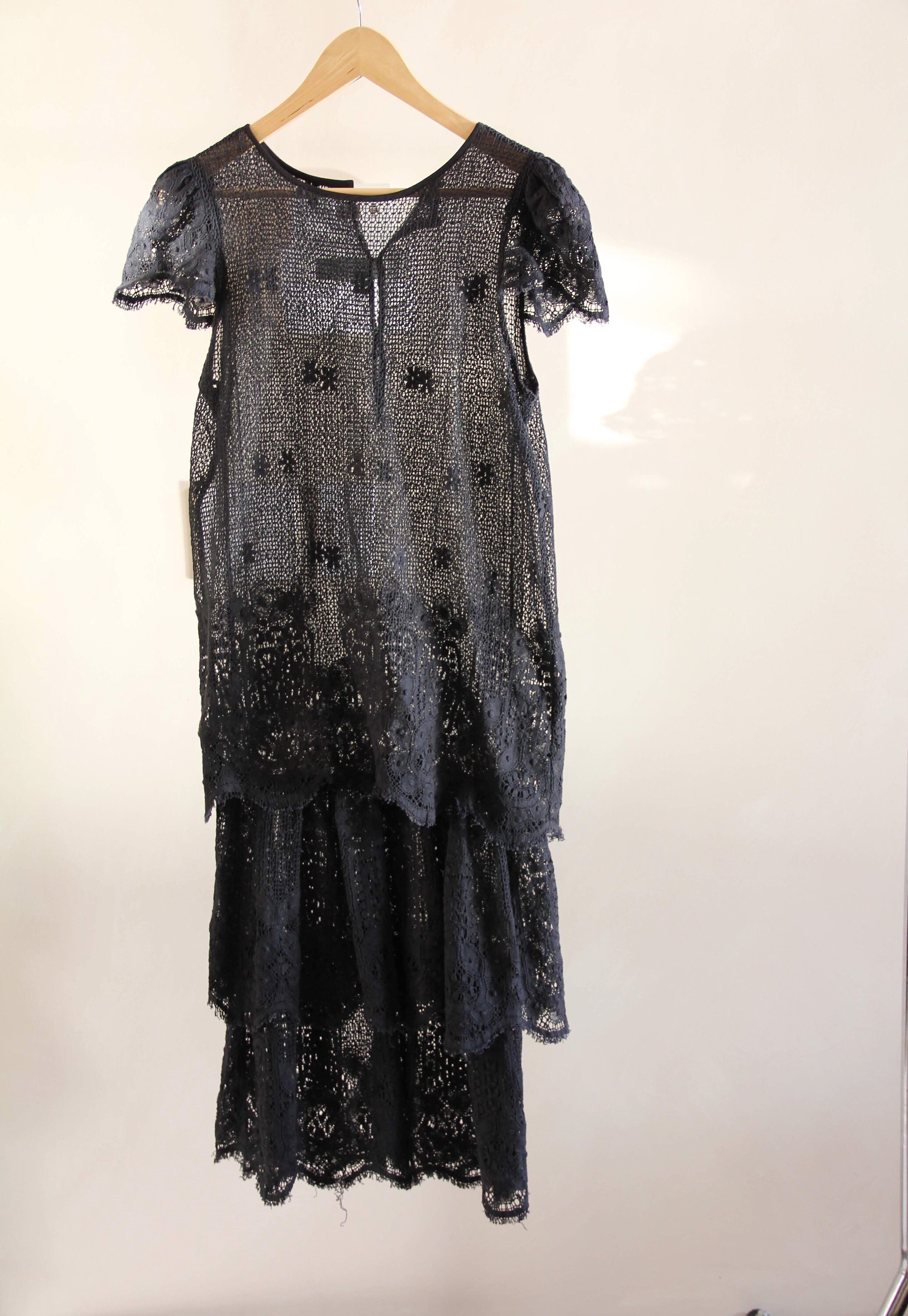 Vintage lace Dress Etsy