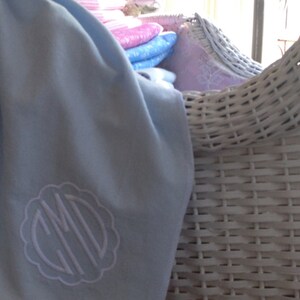 Flannel BLUE Personalized Baby Blanket, Swaddle Blanket, Personalized Name Blanket, Newborn Blanket, Baby Name Blanket