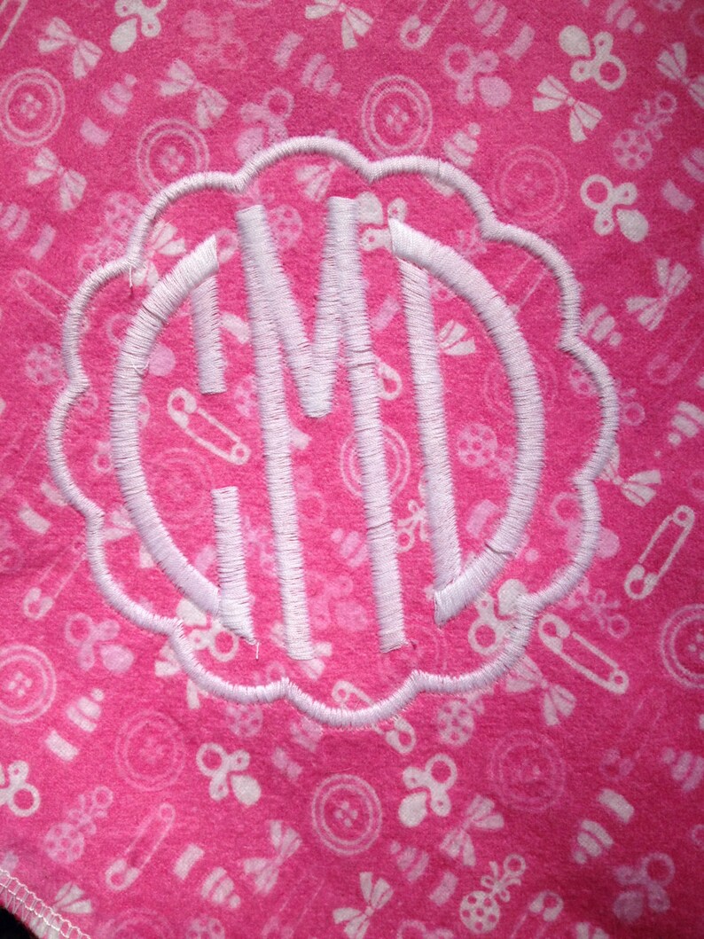 Flannel stroller blanket