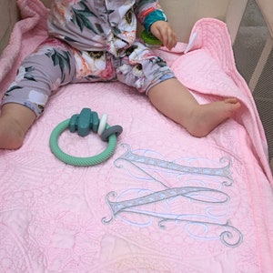 Baby Blanket, Baby Quilt, Crib Quilt