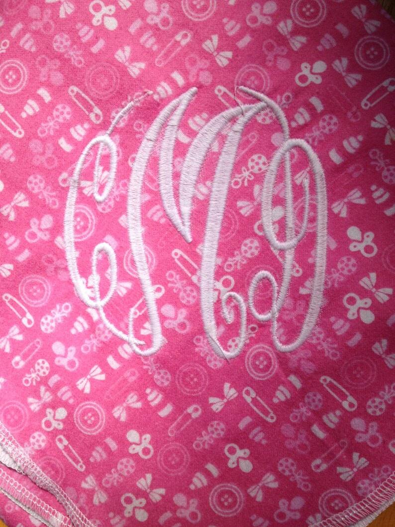 Flannel stroller blanket