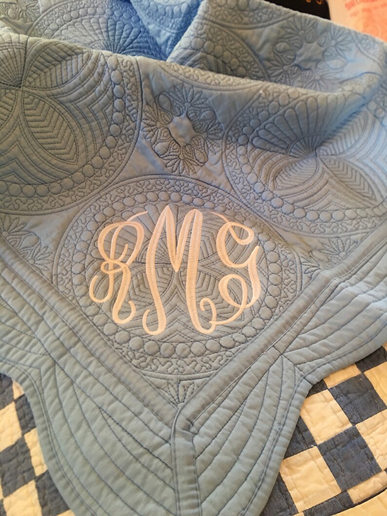 Baby Gift Set Baby Swaddle Personalized Quilted Blanket Etsy