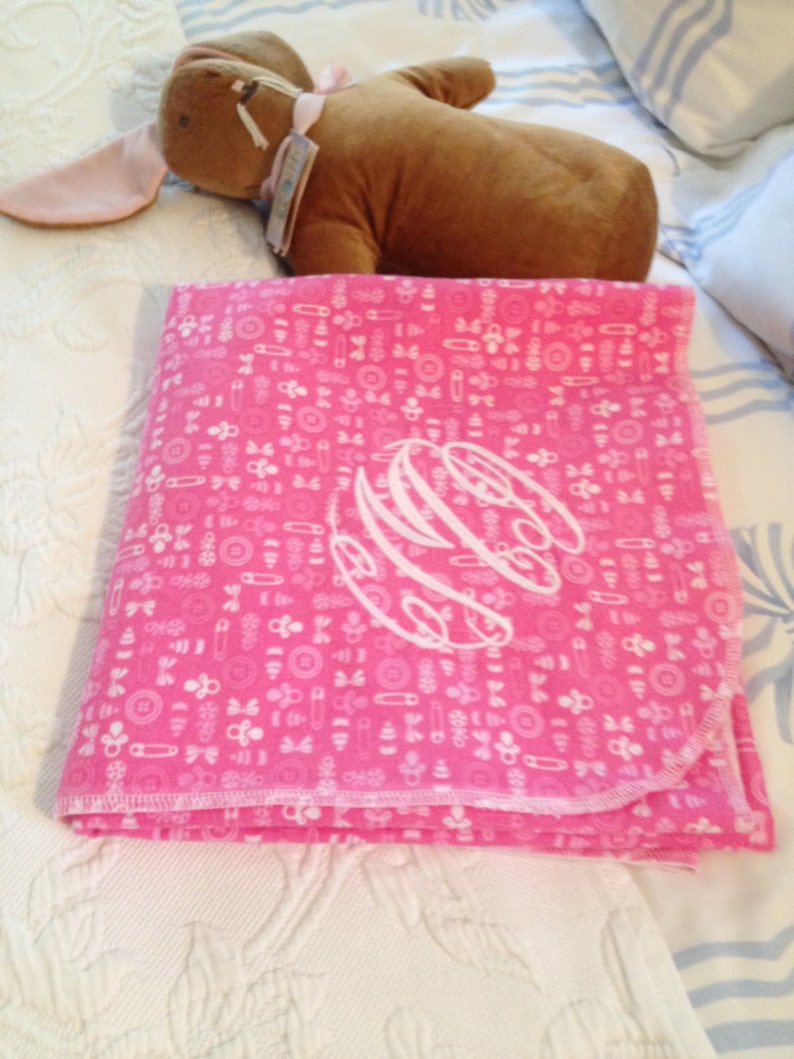 Flannel stroller blanket