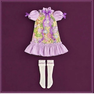 Blythe Liberty Julie Belle pink floral dress or Lilac image 7